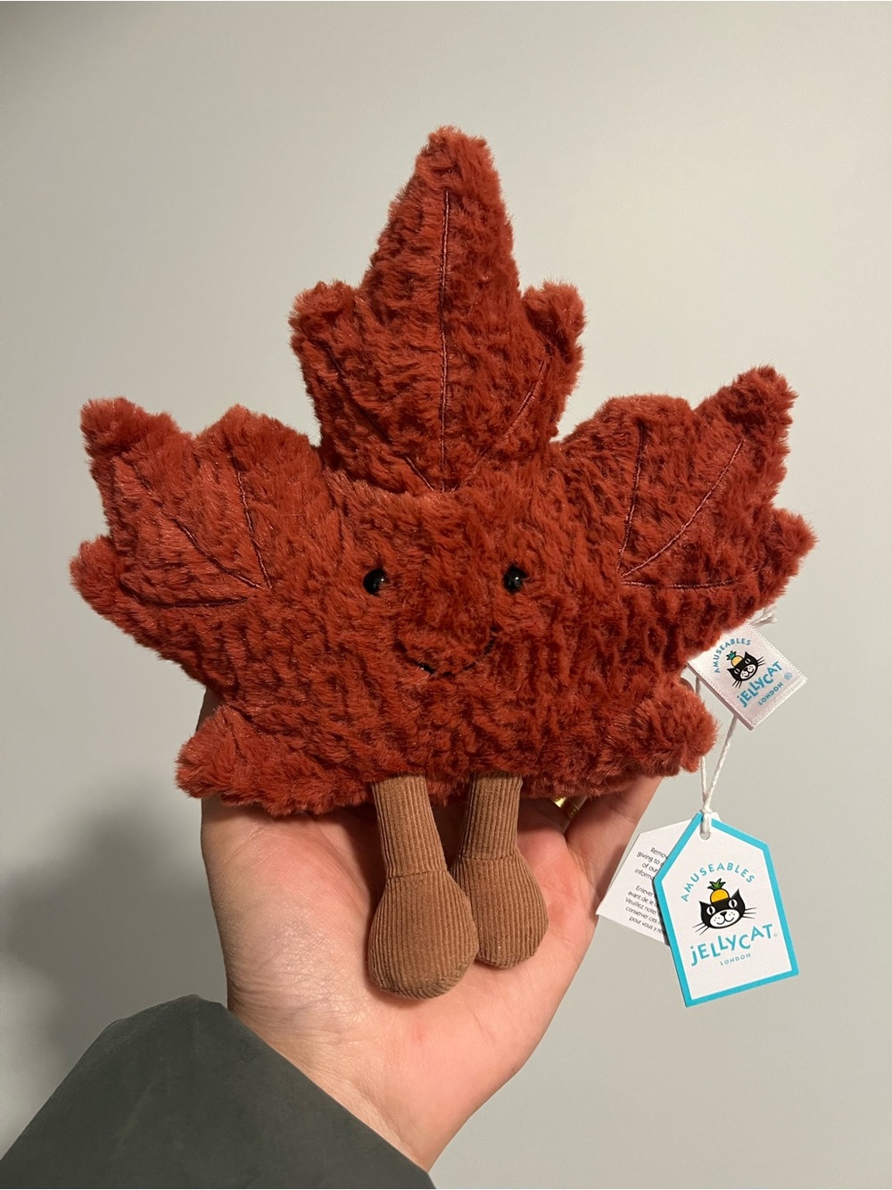Jellycat Maple Leaf BNWT